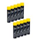 PACK ( 10 BOTES ) LIMPIADOR DE FRENOS Y EMBRAGUE 600 ML. - MANNOL - R: 1533005000112