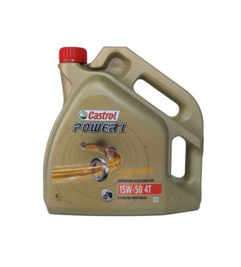 CASTROL POWER 1 15W 50 ENVASE DE ( 4 LITROS ) R: 110003552