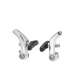 JUEGO FRENO CANTILEVER ALUMINIO PLATA R: 830-P