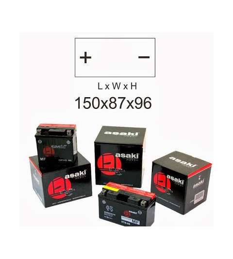 BATERÍA CTZ10S-BS - ASAKI - R: 40 425 1255