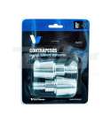 JUEGO CONTRAPESAS ALUMINIO HONDA COLOR PLATA R: 901PL