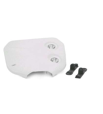 PORTAFAROS BI HALOGENO CROSS BLANCO - TNT - R: 448135