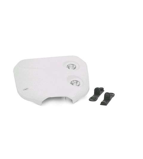 PORTAFAROS BI HALOGENO CROSS BLANCO - TNT - R: 448135