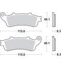 JUEGO PASTILLAS HONDA FORZA 250, SILVER WING 400 SBS R: P156HM