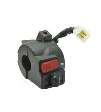 CONMUTADOR IZQUIERDA COMPLETO 2000 MBK BOOSTER YAMAHA BWs NEGRO R: 325009
