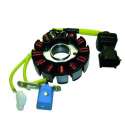 STATOR 12 POLOS TRIFASE 12V 170W (MOTOR PIAGGIO "LEADER" 4T) APRILIA 125, PIAGGIO 125 R: 04168021