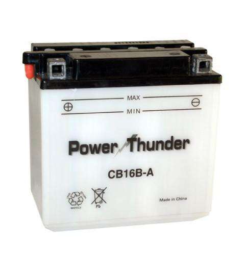 BATERIA POWER THUNDER CB16B-A CON ACIDO R: 0616371P