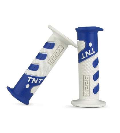JUEGO DE PUÑOS CROSS BLANCO/AZUL TNT R: 344199C
