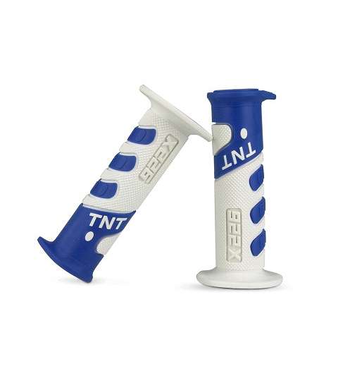JUEGO DE PUÑOS CROSS BLANCO/AZUL TNT R: 344199C
