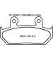 JUEGO PASTILLAS FRENO DELANTERAS HONDA CB 250 R: PA 53208 C