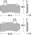 JUEGO PASTILLAS " SINTER " FRENO HARLEY DAVIDSON V-ROD 1130 R: P830HS