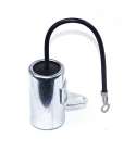 CONDENSADOR PARA VESPA / BULTACO CON SOPORTE PLANO R: 0201 541 / 36.01