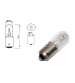 LAMPARA AMOLUX TUBULAR 12 V. 4W