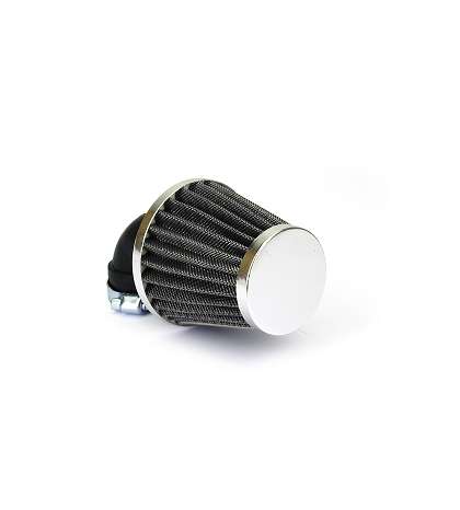 FILTRO DE AIRE TIPO KN COUDE TNT 28/35 CROMO R: 115069