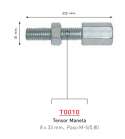 TENSOR FRENO CABLE CERRADO 8 X 33 METRICA 5 X 0.80 MM. R: T0010