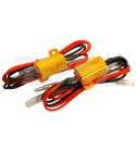 JUEGO DE RESISTENCIAS PARA INTERMITENTES DE LED'S R: 13703