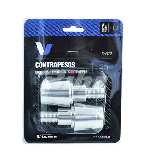 JUEGO CONTRAPESAS MANILLAR YAMAHA TZR 50 PLATA R: 915 PL