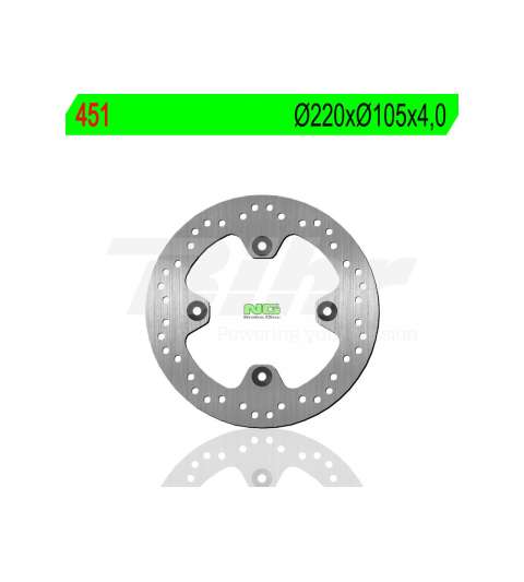 DISCO DE FRENO DELANTERO HONDA DYLAN 125, PASSION 125 NG R: 962451