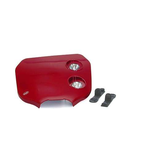 CARETA ENDURO FORK HEAT BI HALOGENA ROJA TNT R: 448133