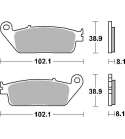 JUEGO PASTILLAS SUZUKI GSF BANDINT 600 " SINTER " SBS R: P627HS
