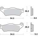 JUEGO PASTILLAS BMW R GS 850 " SINTER " SBS R: P742LS