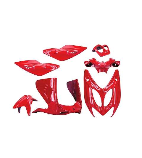 KIT CARROCERIA YAMAHA AEROX 50 97/12 ROJO ESCUDERIA ( 7 PIEZAS ) R: 366749