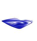 CARENADO TRASERO LADO DERECHO YAMAHA AEROX 50 AZUL METALIZADO TNT R: 366699I