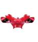 CUBRE MANILLAR YAMAHA AEROX 50 ROJO ESCUDERIA TNT R: 366740