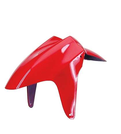 GUARDABARROS DELANTERO YAMAHA AEROX 50 ROJO ESCUDERIa TNT R: 366744