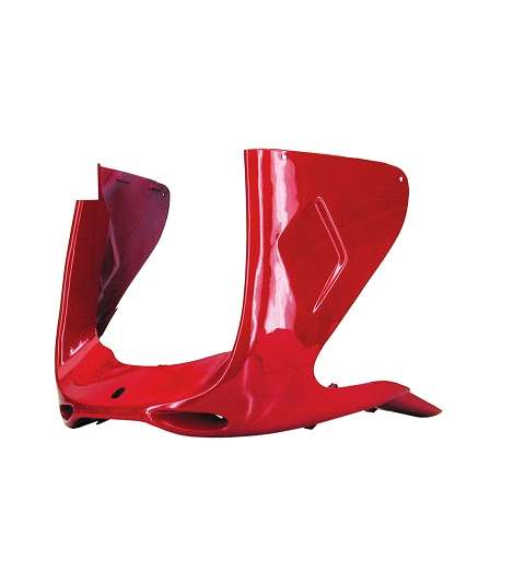 FRONTAL INFERIOR DELANTRO YAMAHA AEROX 50 ROJO ESCUDERIA R: 366743