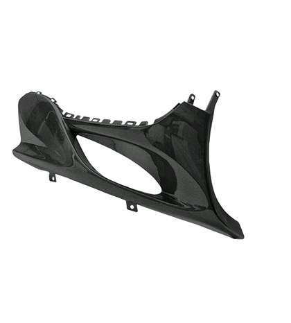 TAPA LATERAL IZQUIERDA YAMAHA JOG RR 50 NEGRO METALIZADO TNT R: 386861H: