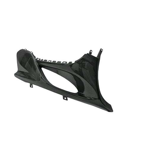 TAPA LATERAL IZQUIERDA YAMAHA JOG RR 50 NEGRO METALIZADO TNT R: 386861H: