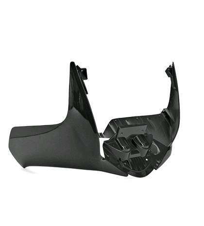 FRONTAL INFERIOR YAMAHA JOG RR 50 NEGRO METALIZADO R: 366861B