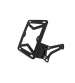 SOPORTO PLACA LATERA ( MATRICULA ) NEGRO MATE YAMAHA AEROX 50 TNT R: 541250B