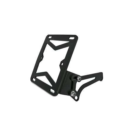 SOPORTO PLACA LATERA ( MATRICULA ) NEGRO MATE YAMAHA AEROX 50 TNT R: 541250B