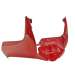FRONTAL INFERIOR YAMAHA JOG RR 50 ROJO METALIZADO R: 366868B