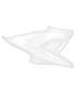 TAPA MOTOR DERECHA YAMAHA AEROX 50 BLANCO TNT R: 366789I