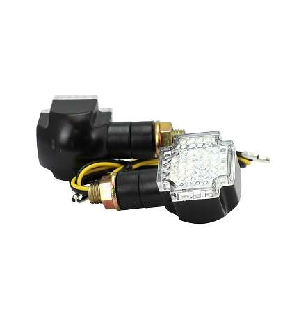 INTERMITENTE HOMOLOGADO OPM CROSS SEQUENTIEL LEDS NEGRO (EL PAR) R 206022N