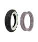 SET CUBIERTA 3.00 X 10 BANDA BLANCA + LLANTA BCR R: 40 562 0000