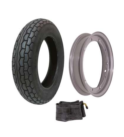 SET CUBIERTA 3.00 X 10 + LLANTA + CAMARA BCR R: 40 999 0010