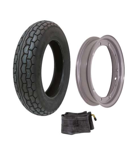 SET CUBIERTA 3.00 X 10 + LLANTA + CAMARA BCR R: 40 999 0010